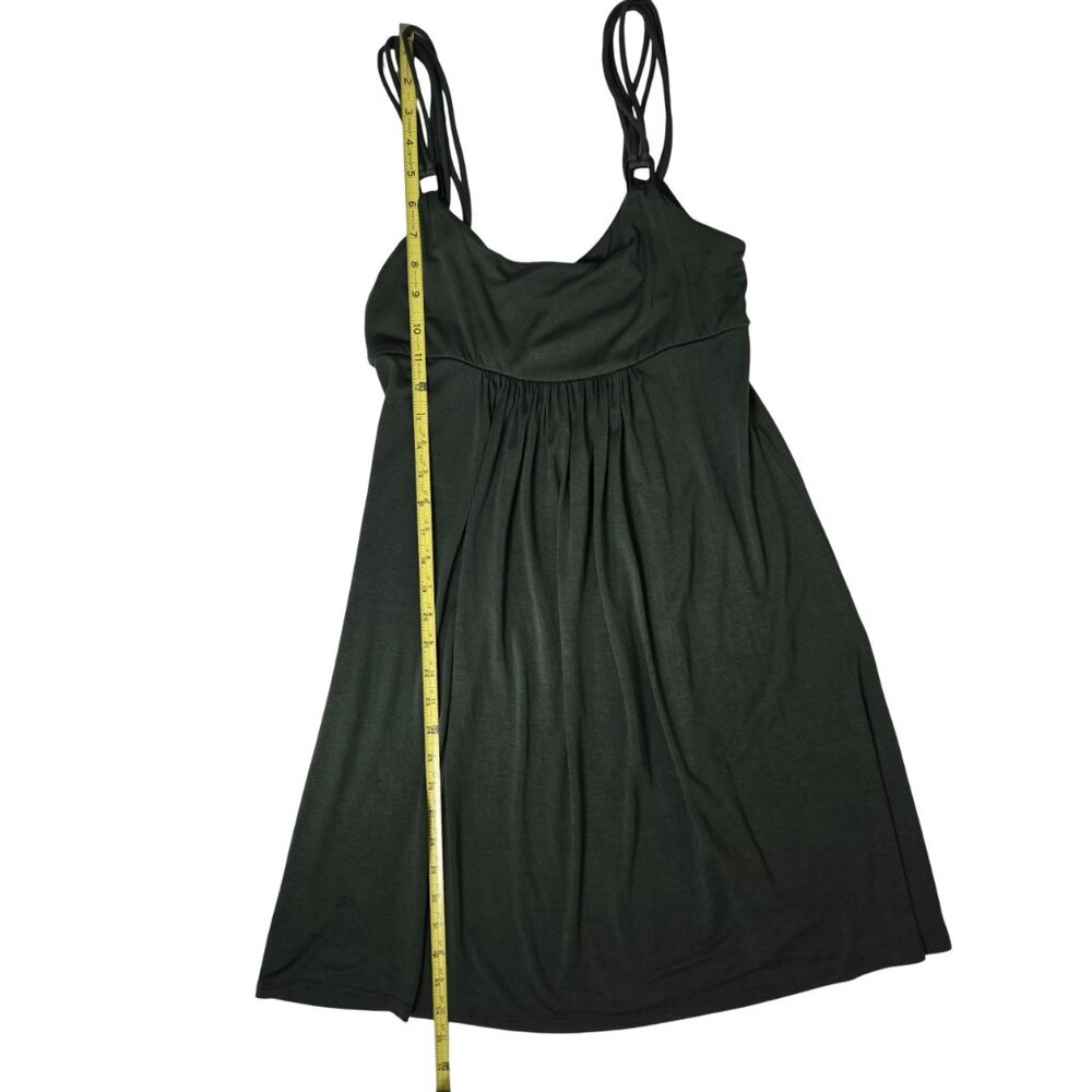 Robin Piccone 3 Swim Pieces Women M Olive Green & Cream Ikat Comfy Flattering - Picture 12 of 15